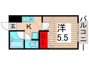 パ－クフロント谷中Ａ棟の物件間取画像